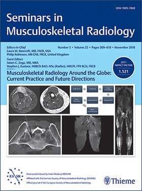 Seminars in Musculoskeletal Radiology